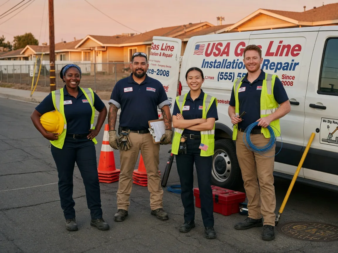 Gas Line Installation company in Fallentimber, PA